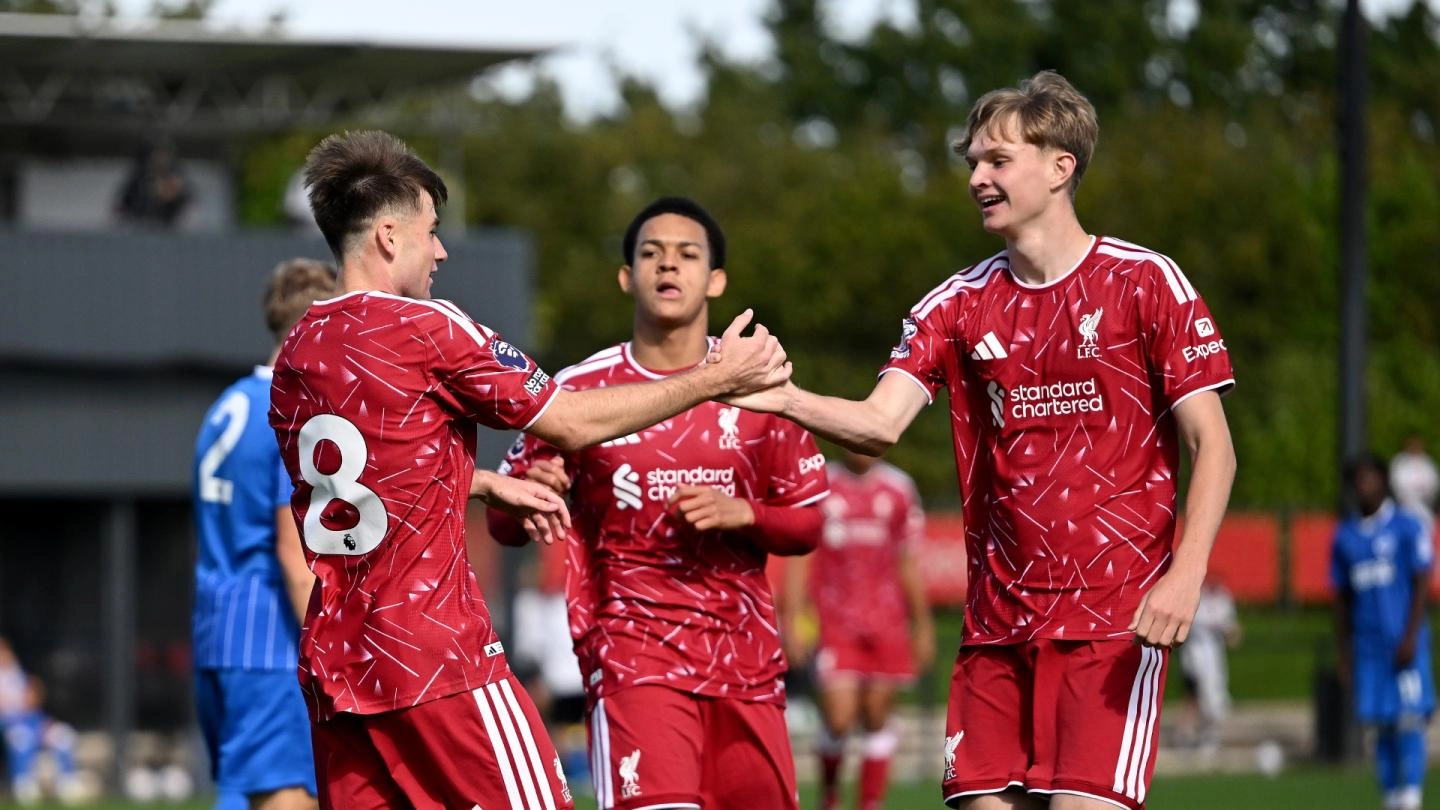 U21s match report: Will Wright scores twice as Liverpool beat Brighton 5-1 in PL2 U21s match report: Will Wright scores twice as Liverpool beat Brighton 5-1 in PL2
