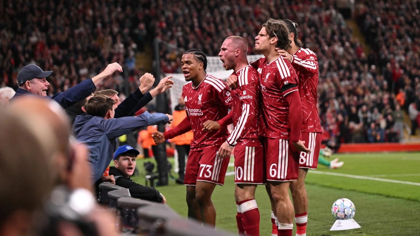 Rio Ngumoha: The way Anfield roars... it's crazy and it's special Rio Ngumoha: The way Anfield roars... it's crazy and it's special