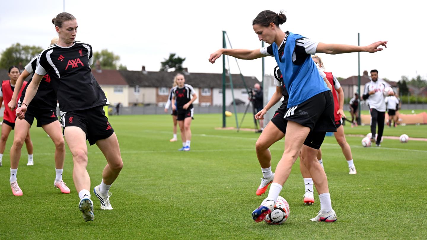 Training photos: Liverpool prepare for WSL clash with Tottenham - Liverpool FC