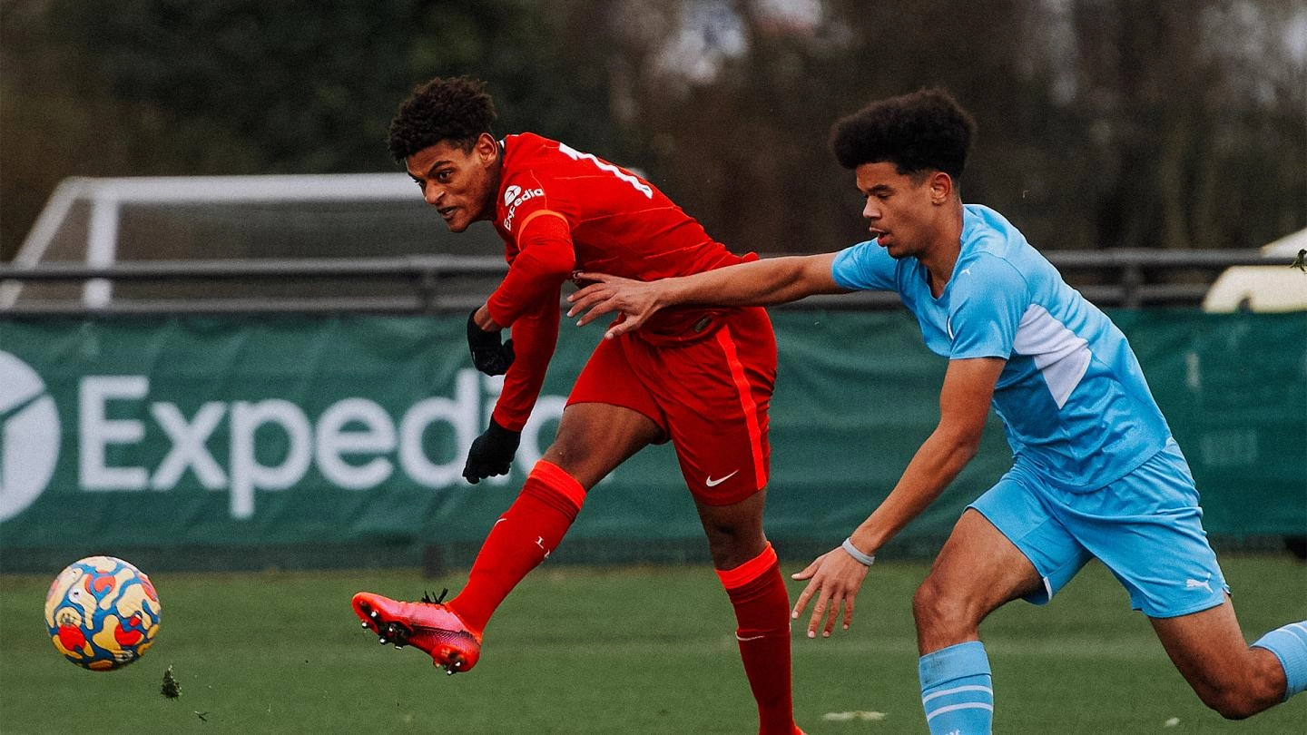 U18s suffer defeat to Man City in Premier League Cup