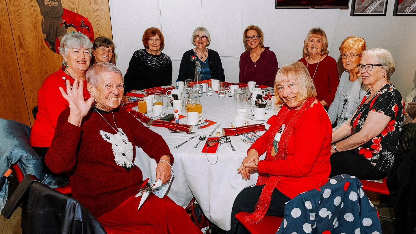 Local residents enjoy festivities at Monday Club’s Christmas party