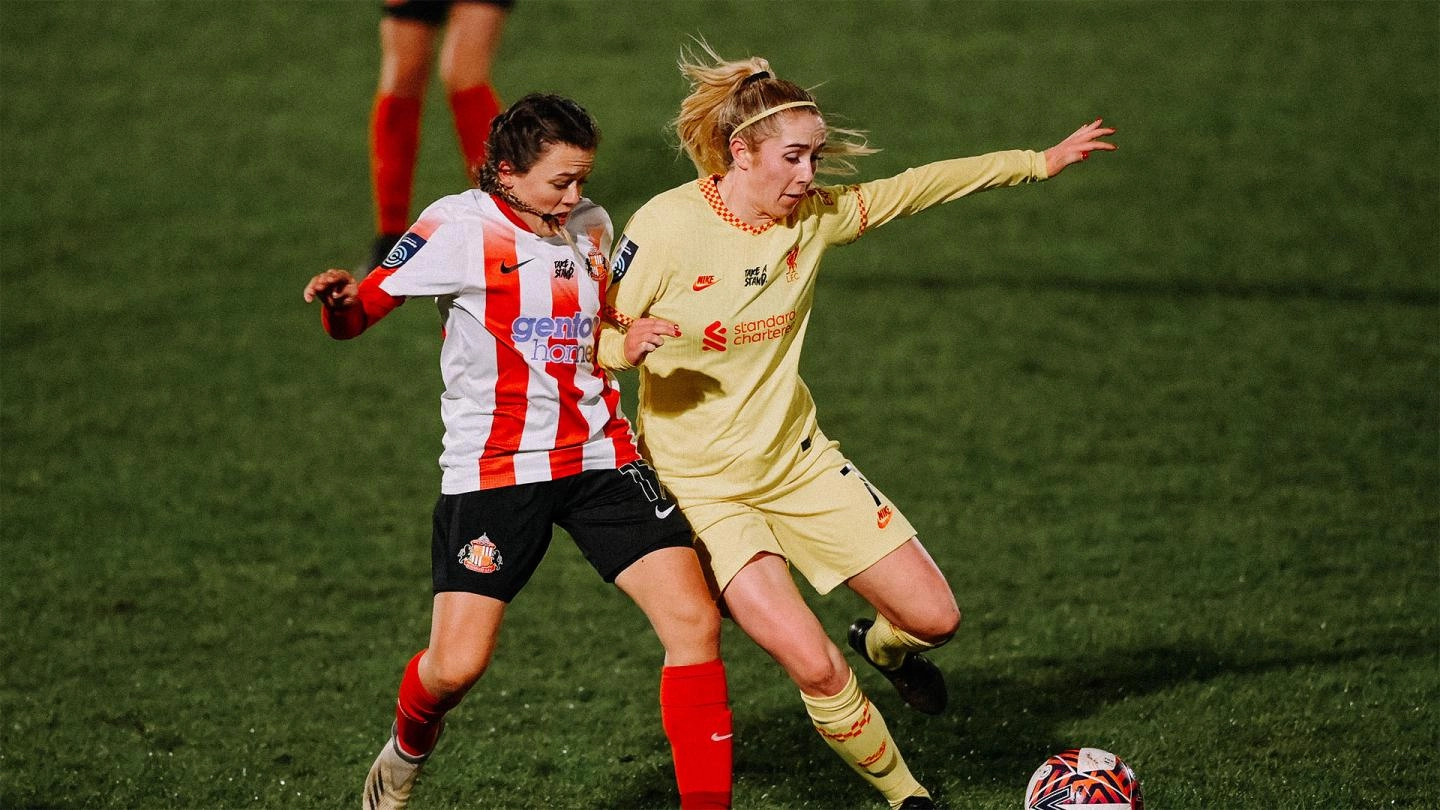 LFC Women into League Cup last eight after Sunderland stalemate