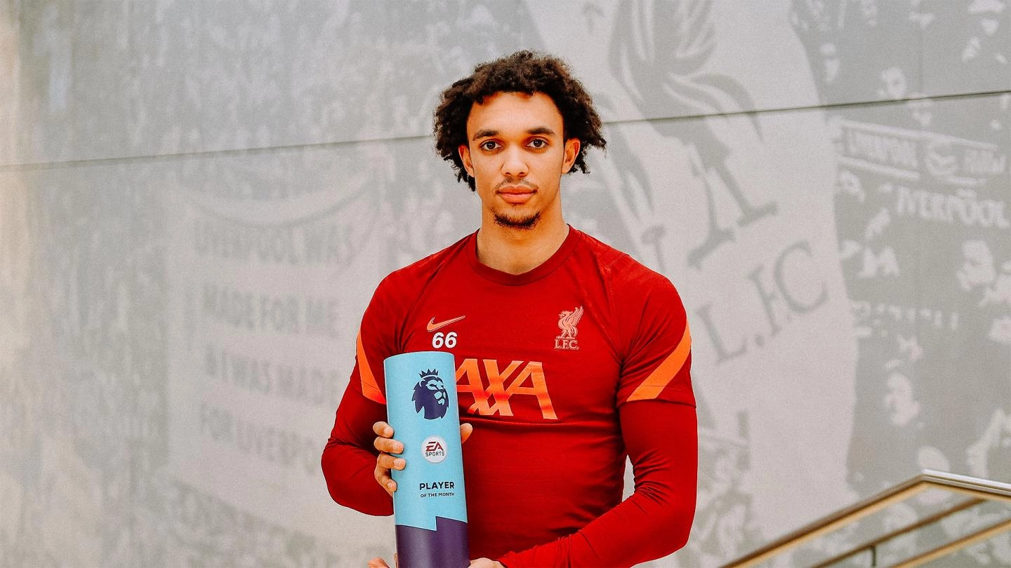 Trent Alexander-Arnold wins Premier League Player of the Month