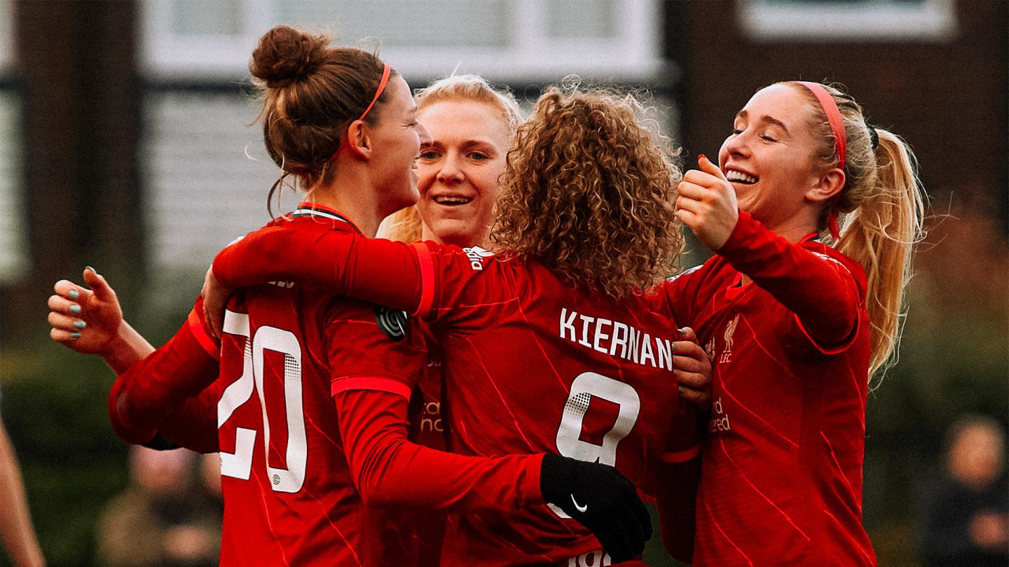 Highlights: Blackburn Ladies 0-6 LFC Women - Liverpool FC