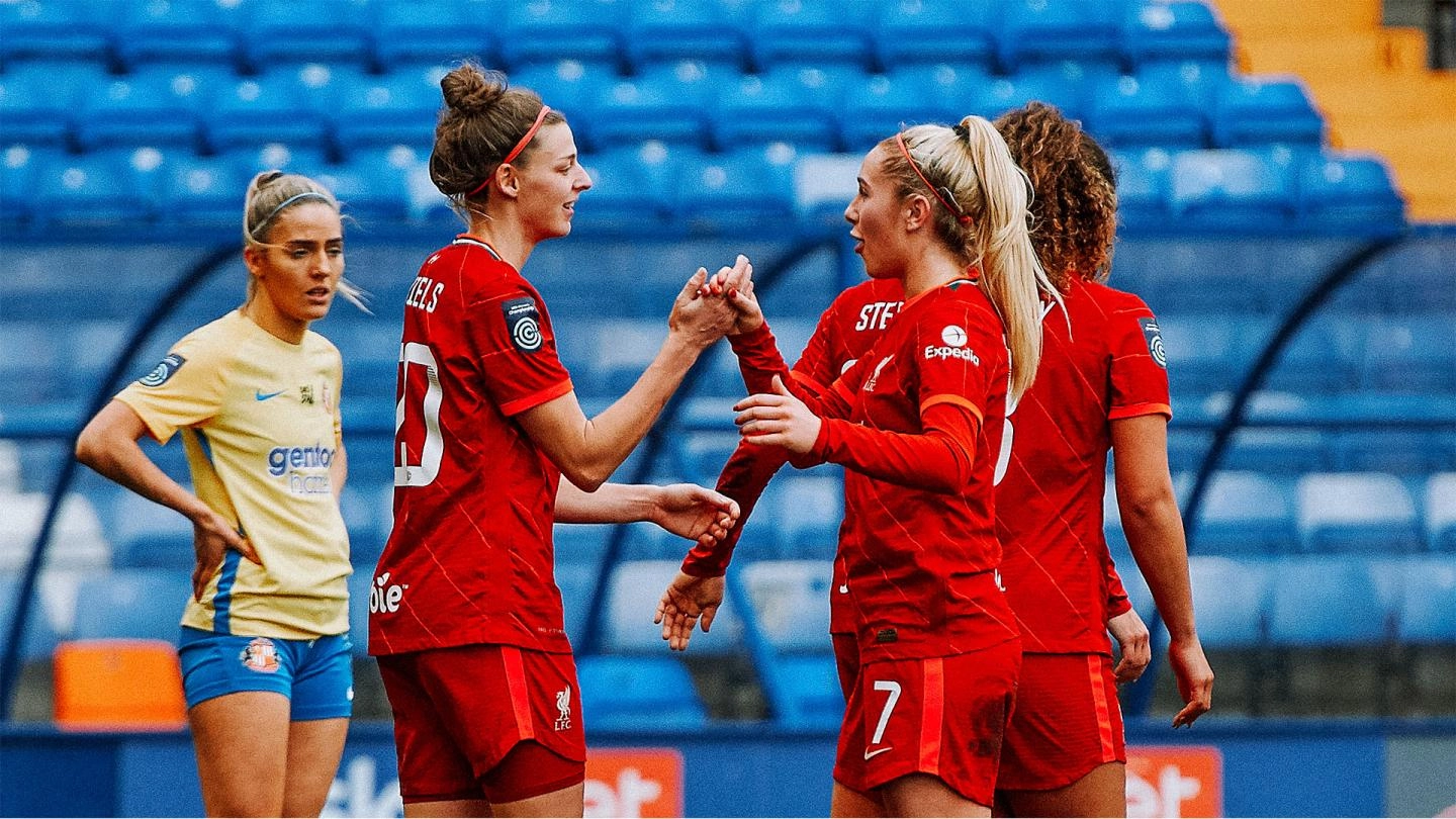 LFC Women move 10 points clear with win over Sunderland