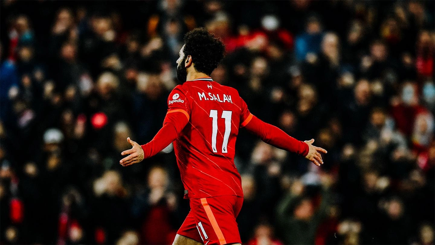 Salah moves up to ninth on Liverpool's all-time top goalscorer list