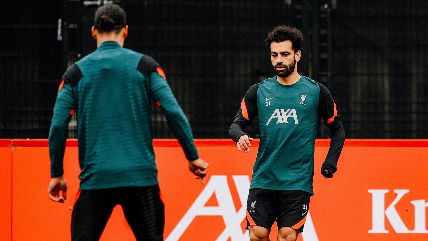  Training gallery: Mohamed Salah returns to Liverpool on Tuesday