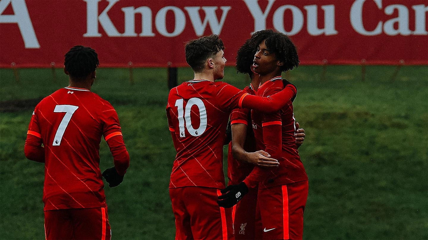 Liverpool U18s beat Burnley 4-1 at the Academy