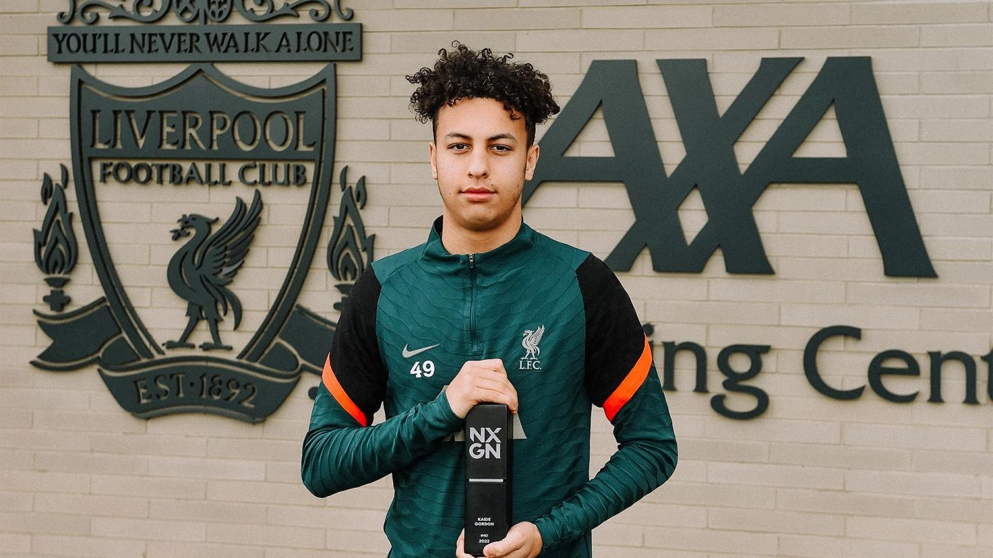 Harvey Elliott and Kaide Gordon feature on GOAL's 2022 NXGN list