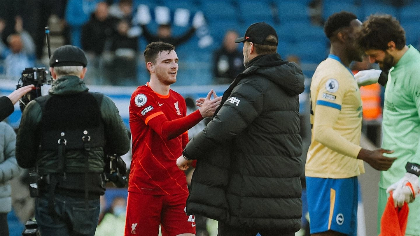 Andy Robertson: We have to just keep ticking off each game