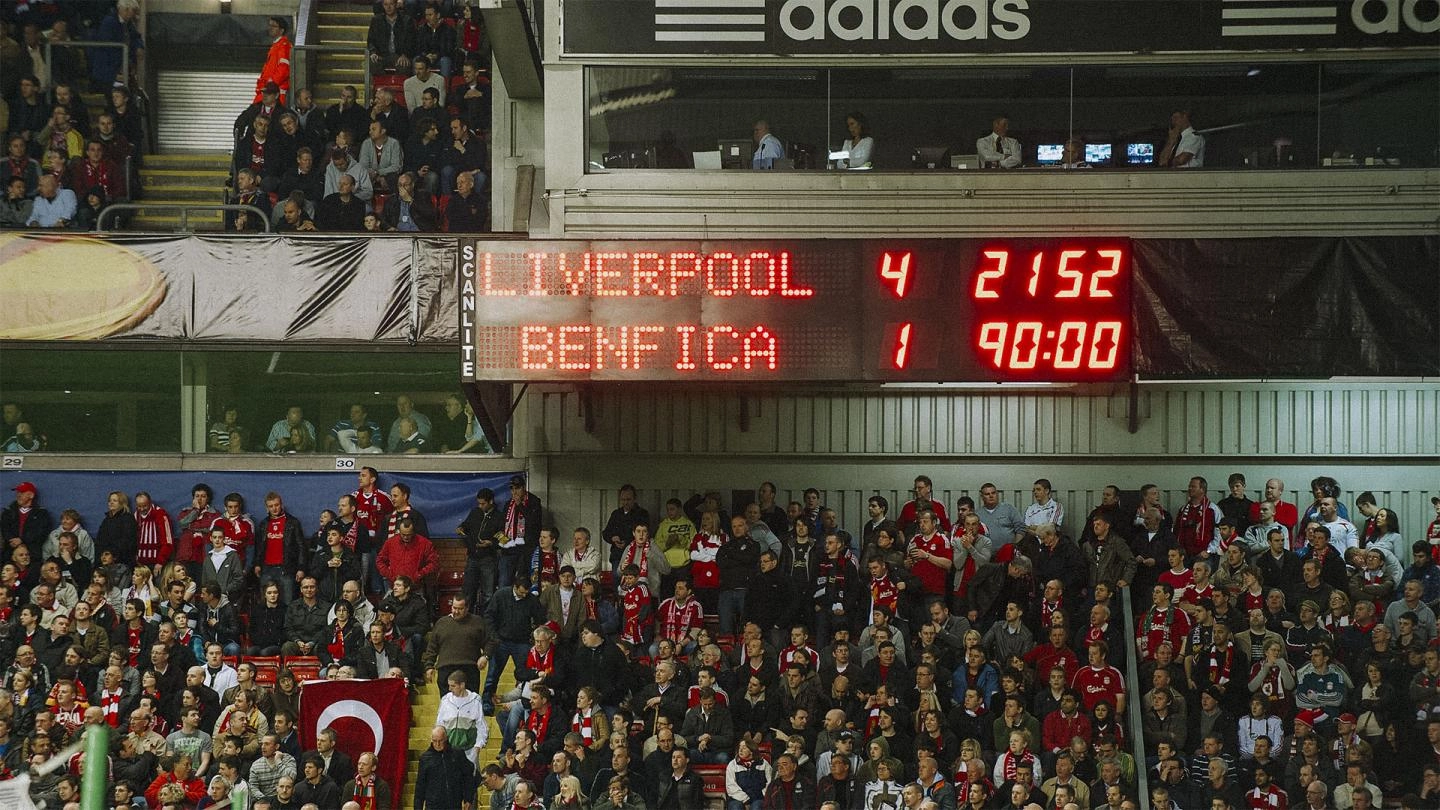 Liverpool v Benfica: The story in Europe so far