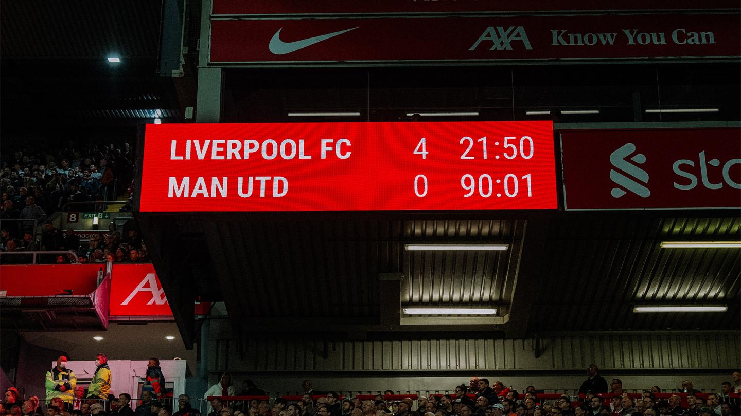  Inside Anfield: Behind the scenes of Reds' resounding win over Man Utd