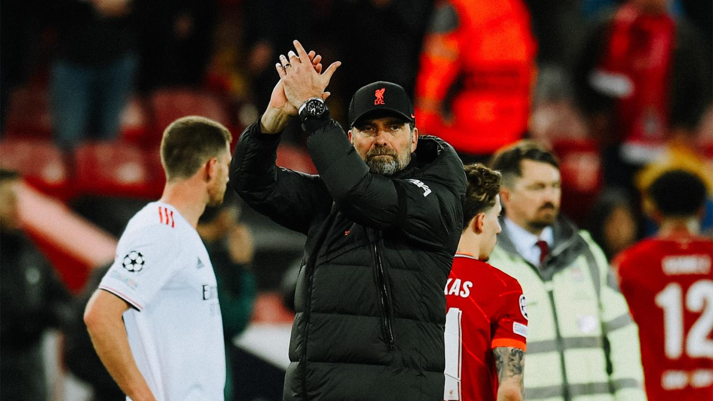 'It's absolutely great' - Jürgen Klopp reacts to Reds reaching UCL semi ...