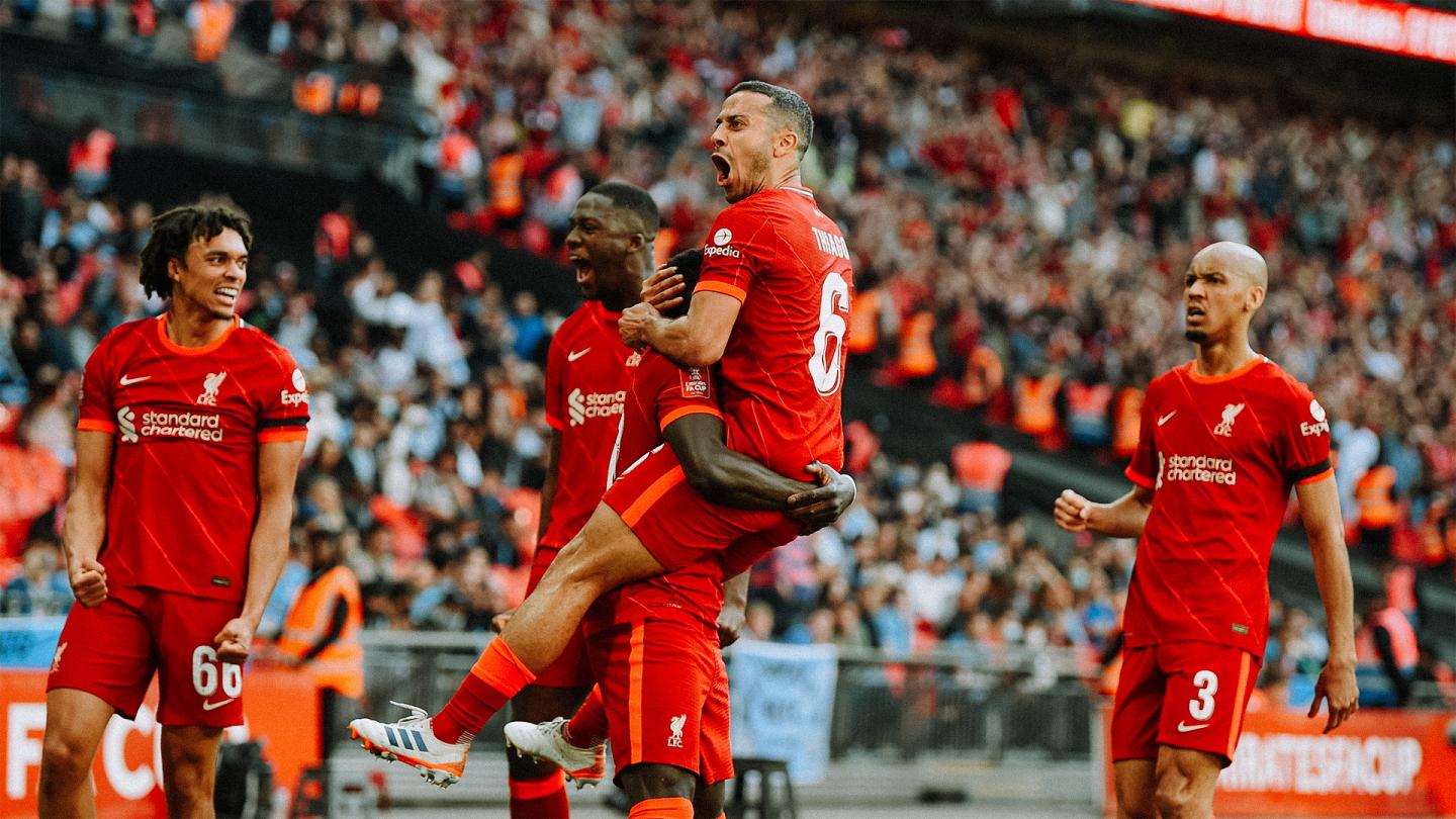  Liverpool's Wembley win over Manchester City in photos