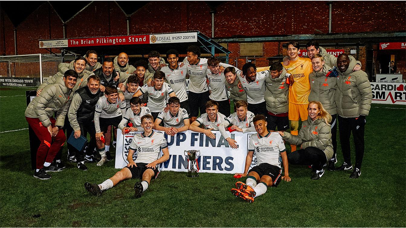  A fantastic night for us' - Barry Lewtas on U23s' cup success