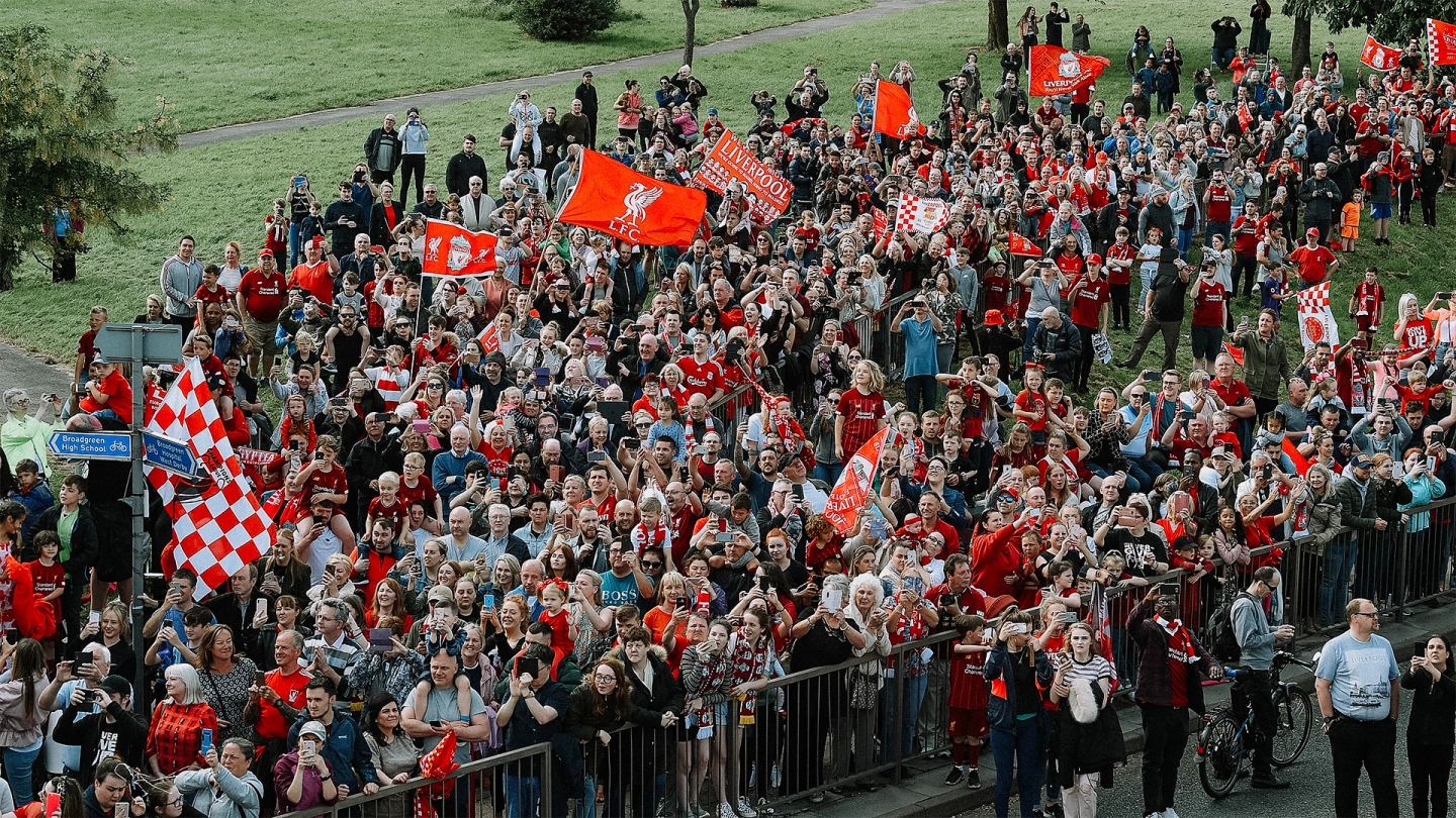 Key information for supporters attending LFC parade