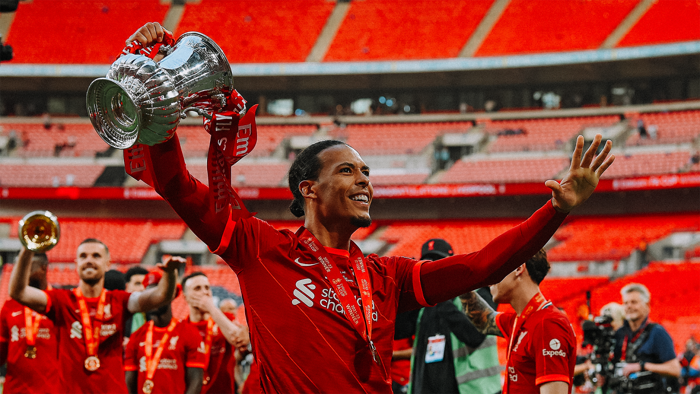 Liverpool FC - Virgil van Dijk on Klopp's penalties message, Wembley pride and more