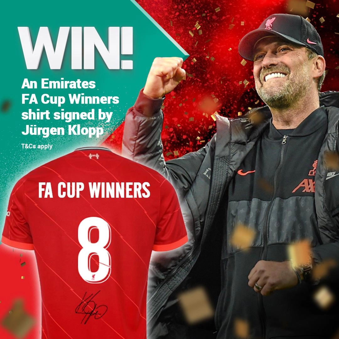 Win An FA Cup Shirt Signed By Jürgen Klopp - Liverpool FC