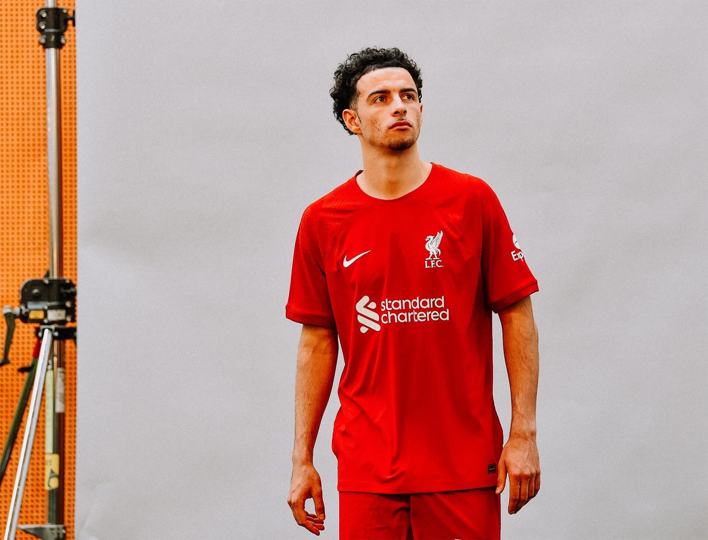 ON SET! Behind-the-scenes with the Liverpool FC third kit