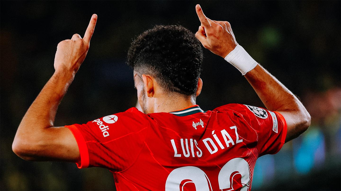  Every touch of Luis Diaz's vital display against Villarreal