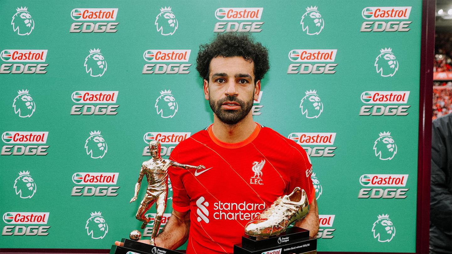 Liverpool FC - Mohamed Salah wins Premier League Golden Boot and Playmaker