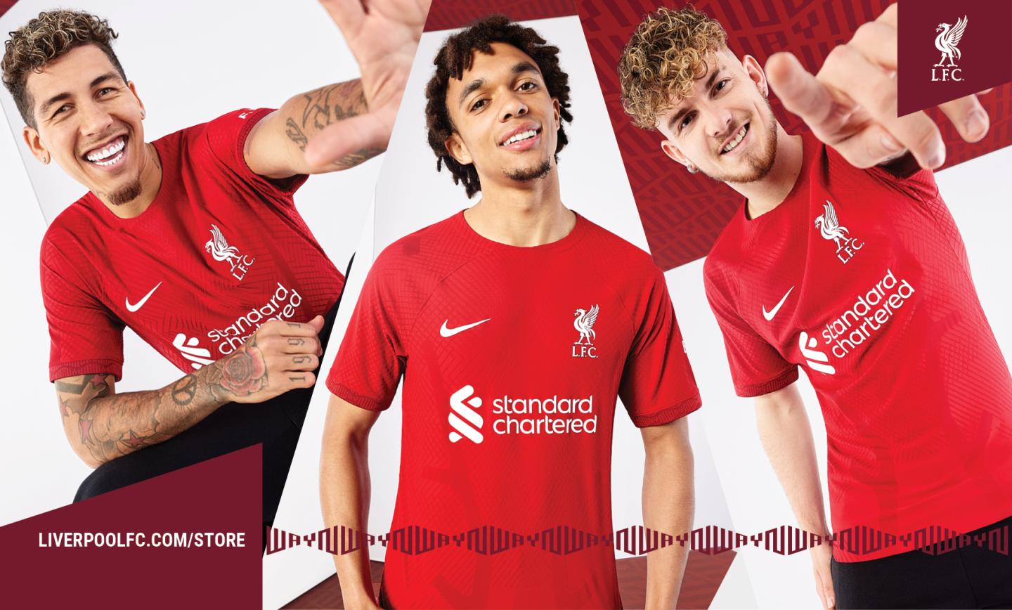 Liverpool FC's new Nike 2022-23 home kit - Liverpool FC