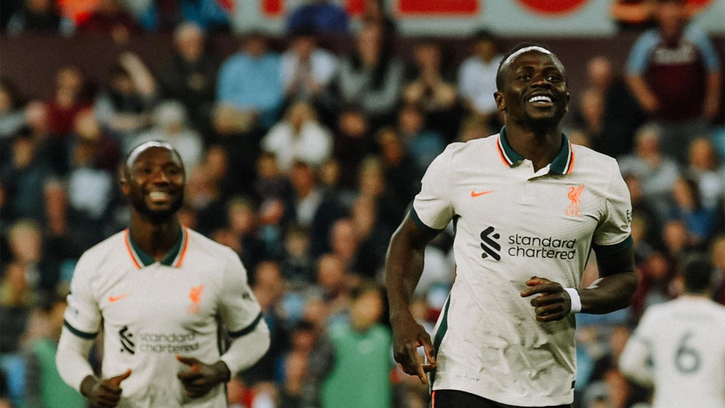 Sadio Mane on Villa winner, Diaz link-up and happiness at LFC