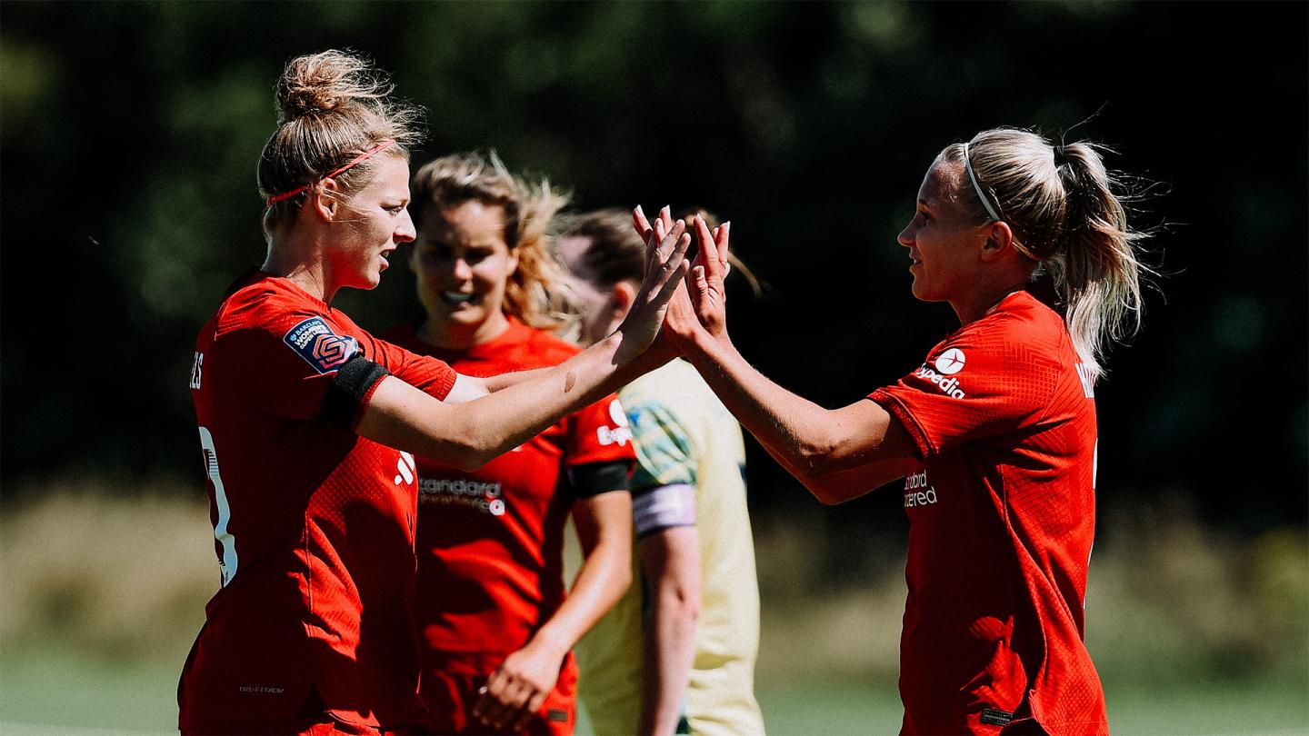 LFC Women score six in first pre-season fixture - Liverpool FC