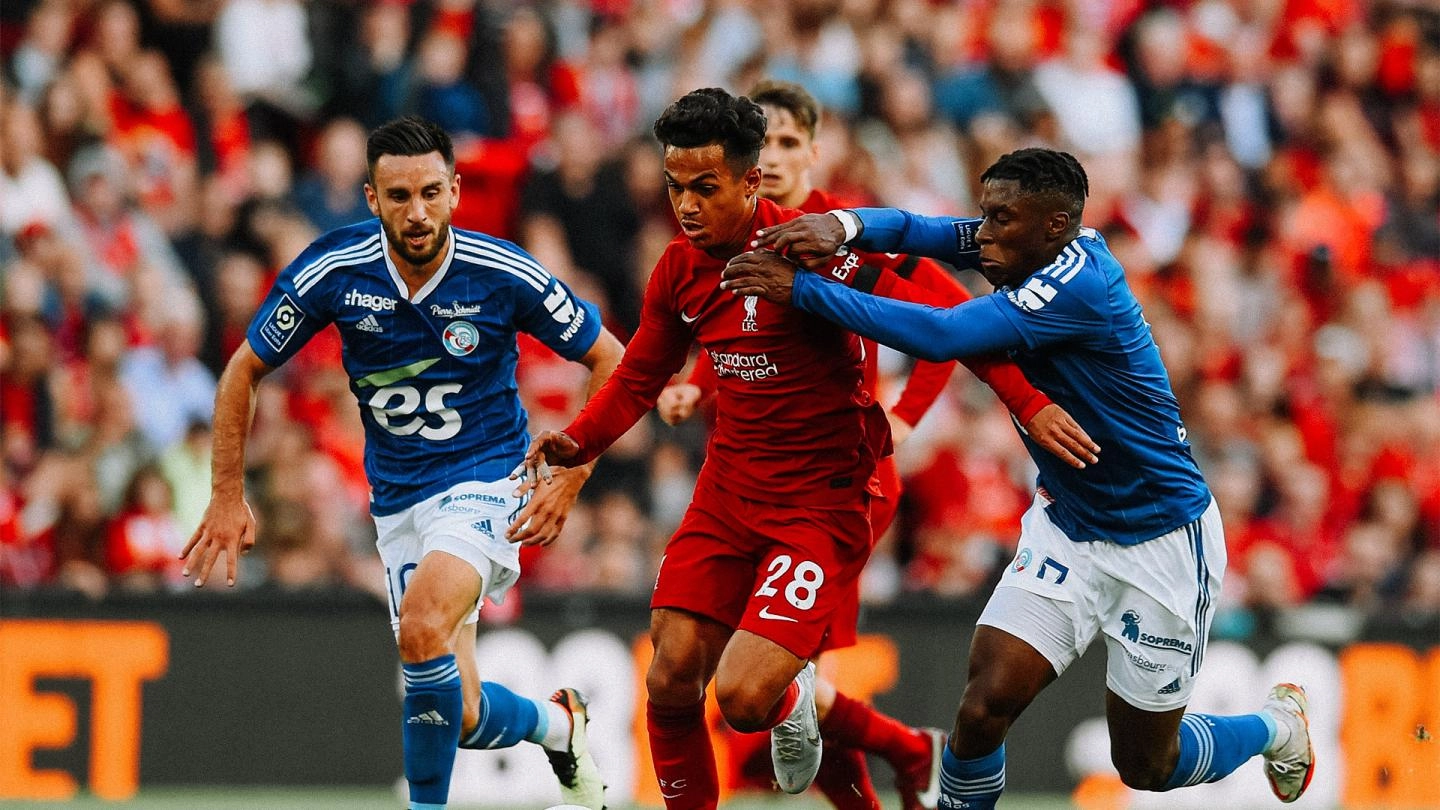 Liverpool beaten by Strasbourg at Anfield