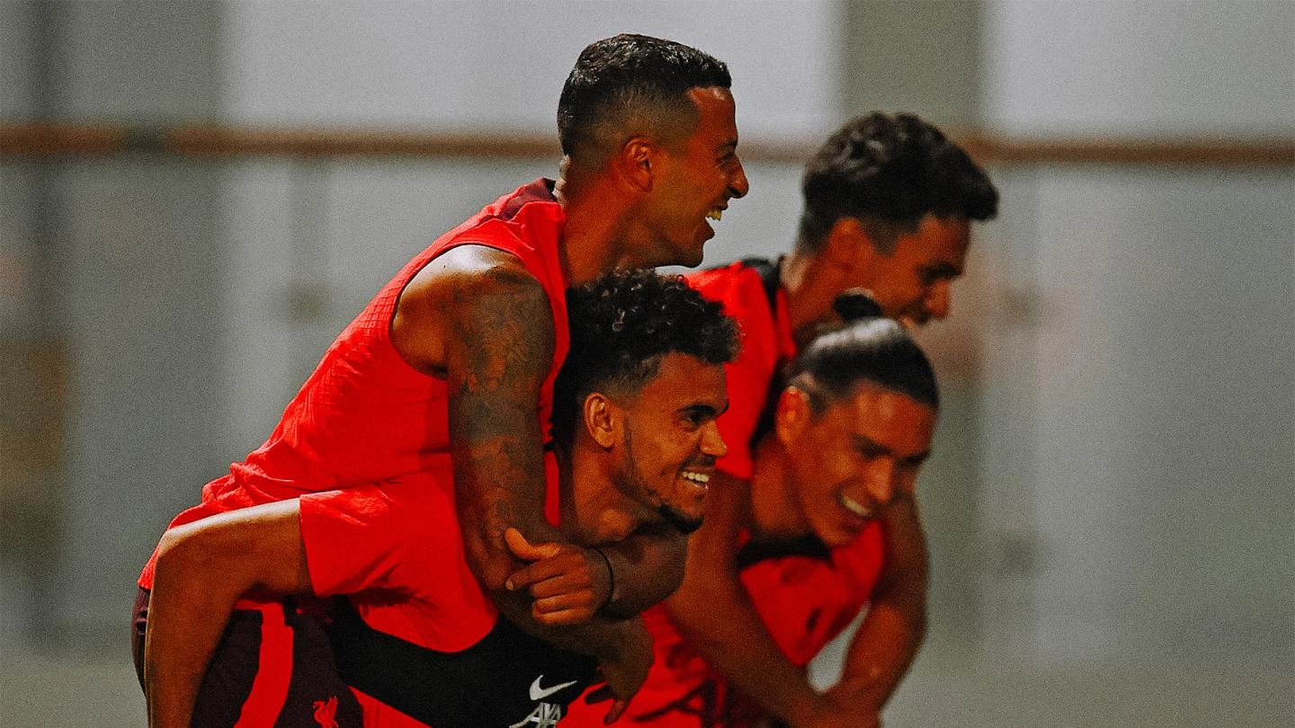 Photos: Reds continue pre-season training with first Singapore session