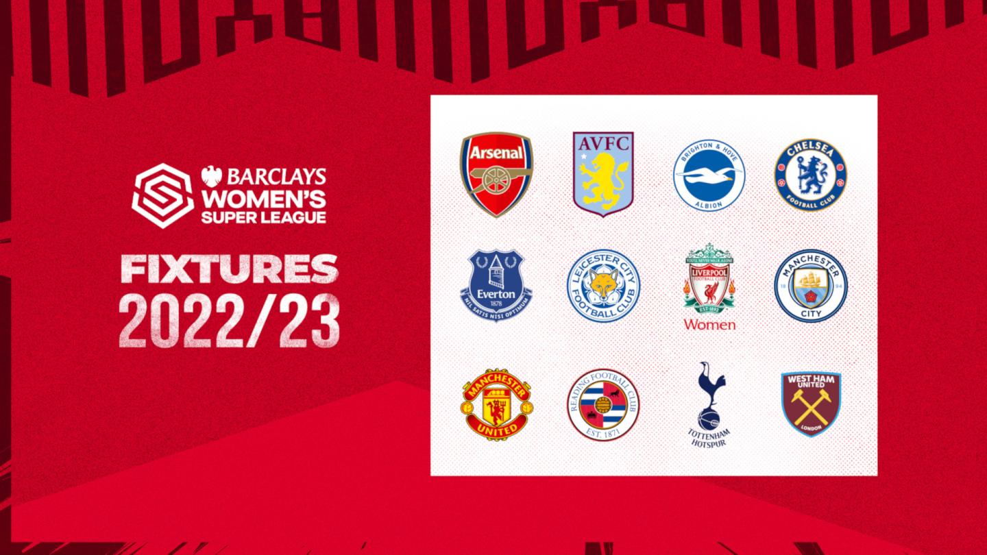 Arsenal Women: 2022-23 WSL fixtures announced - find out more