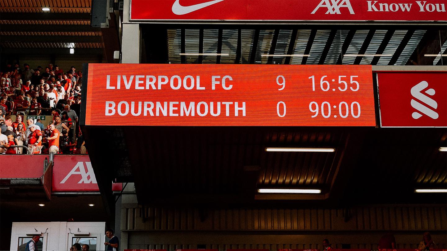 Inside Anfield: Tunnel cam and unseen footage of Reds' 9-0 win ...