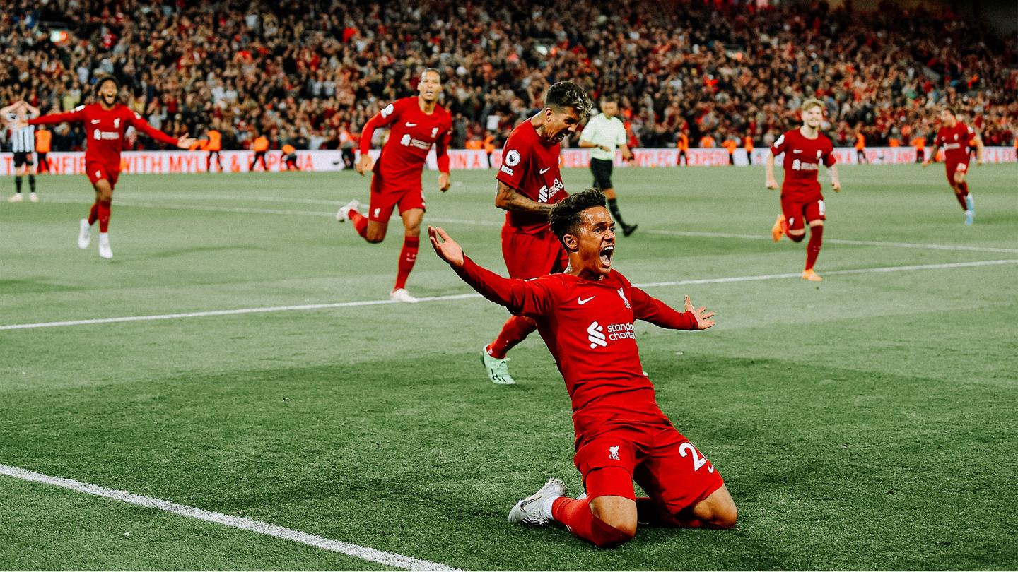 Go Liverpool Watch extended highlights of Liverpool 2-1 Newcastle - Liverpool FC