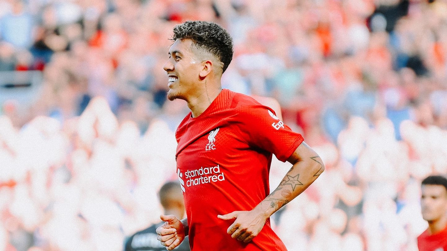 Roberto Firmino scores 100th goal for Liverpool