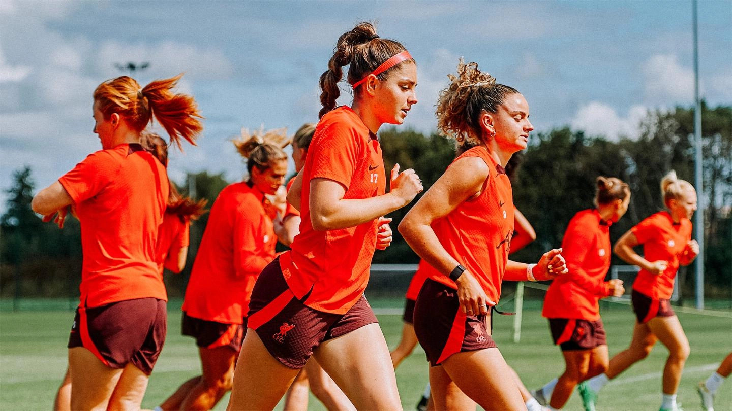 Photos: LFC Women continue pre-season training at The Campus