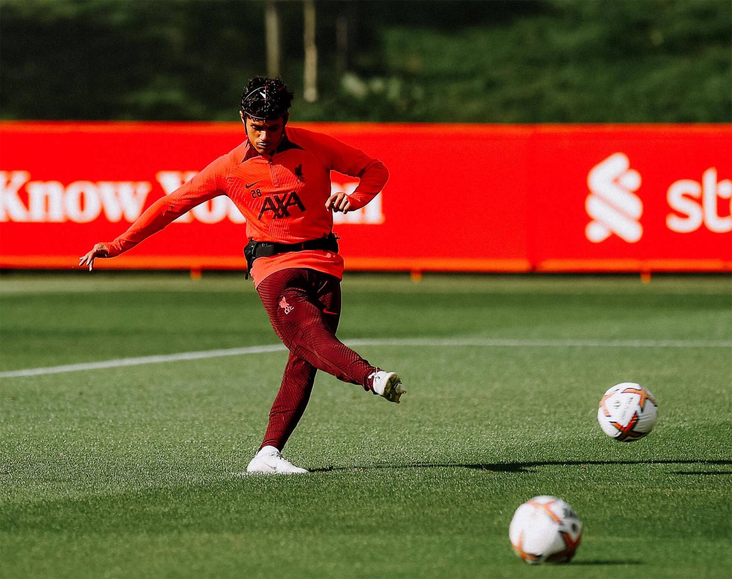 Photos: Ibrahima Konate In Training Ahead Of Reds' Premier League ...