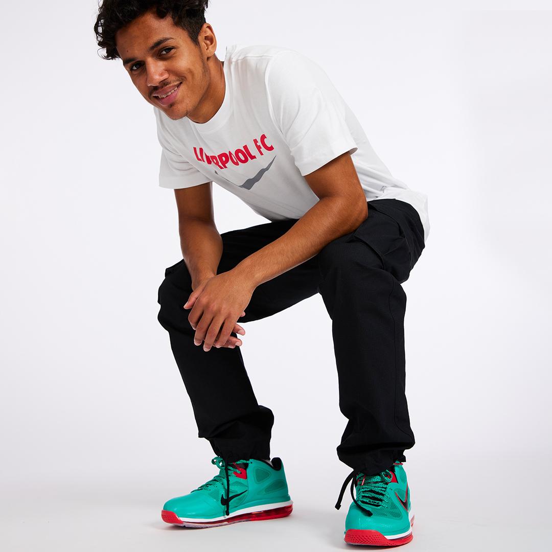 Liverpool FC players model new Nike LeBron 9 Low - Liverpool FC