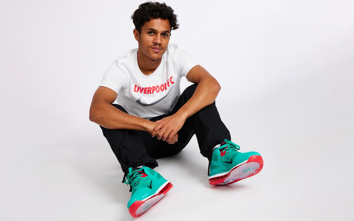 Liverpool FC players model new Nike LeBron 9 Low - Liverpool FC