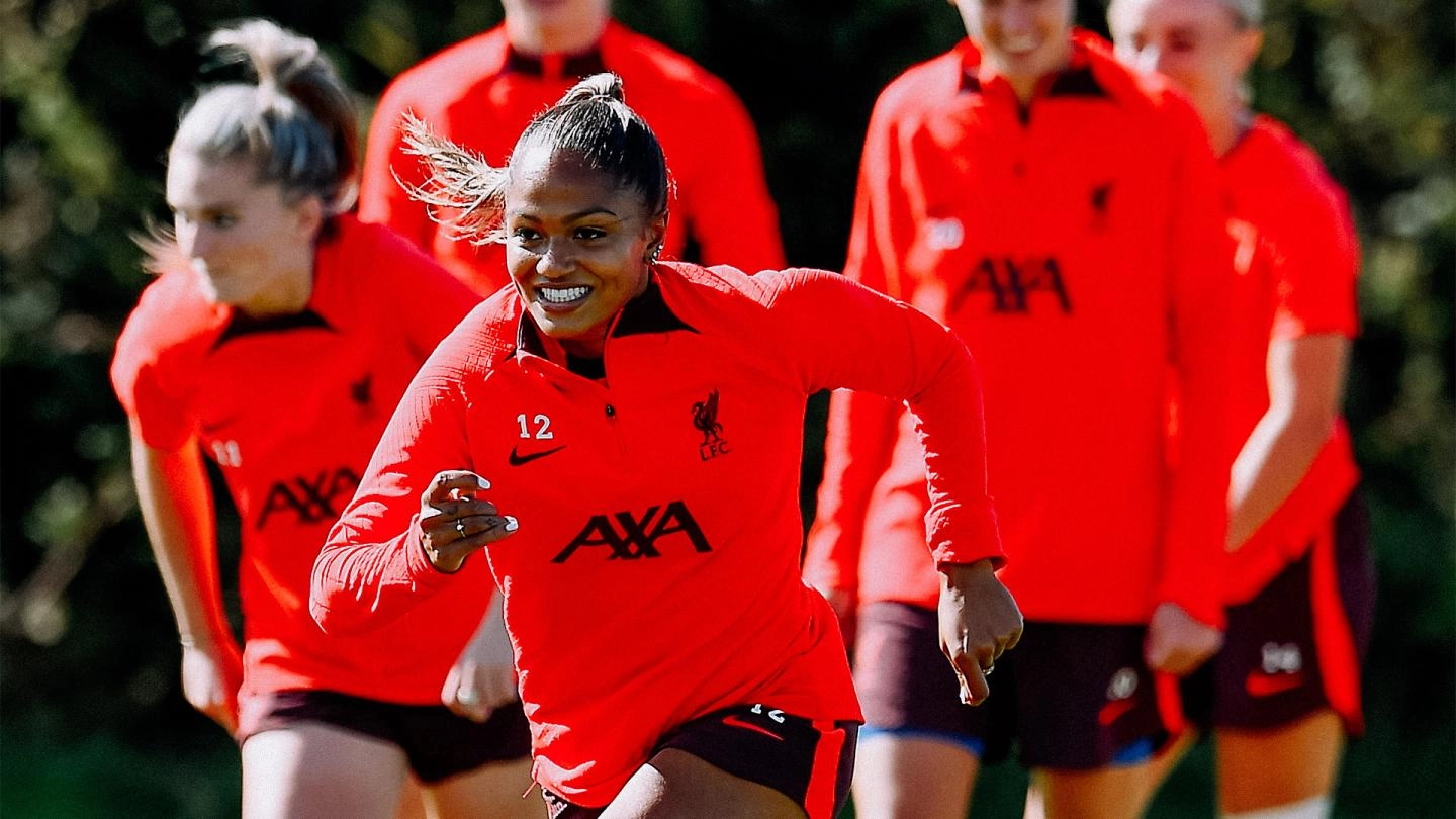 Photos: LFC Women in training ahead of WSL opener v Chelsea