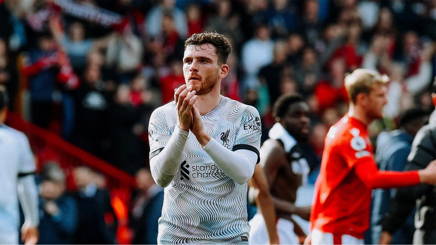 Andy Robertson: We have to be more clinical