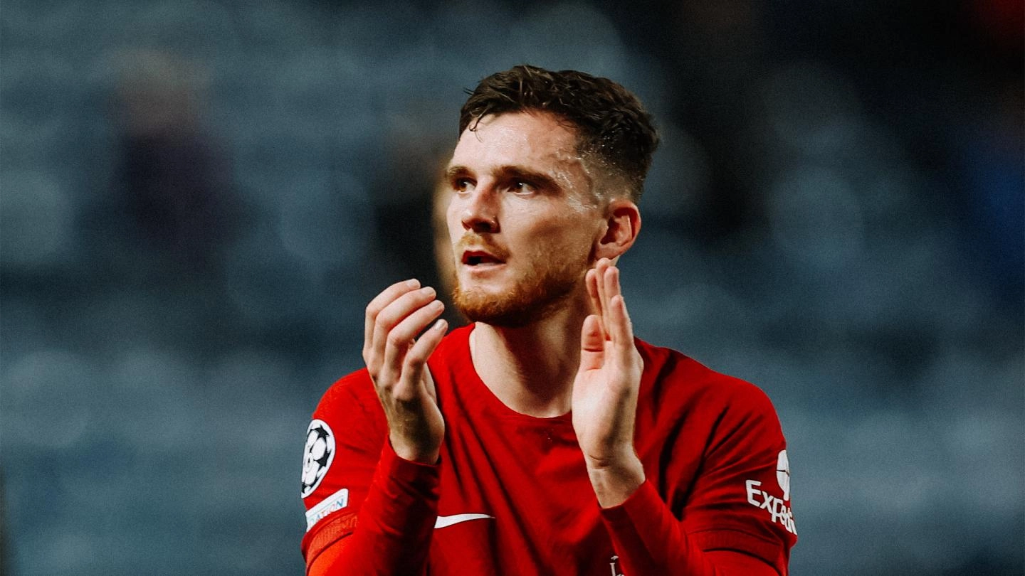 Andy Robertson describes emotions after returning from injury in Rangers win