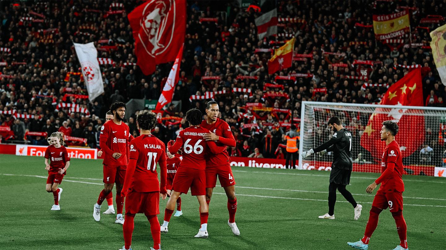 Inside Anfield Behind The Scenes Of Liverpool 1 0 West Ham Liverpool Fc