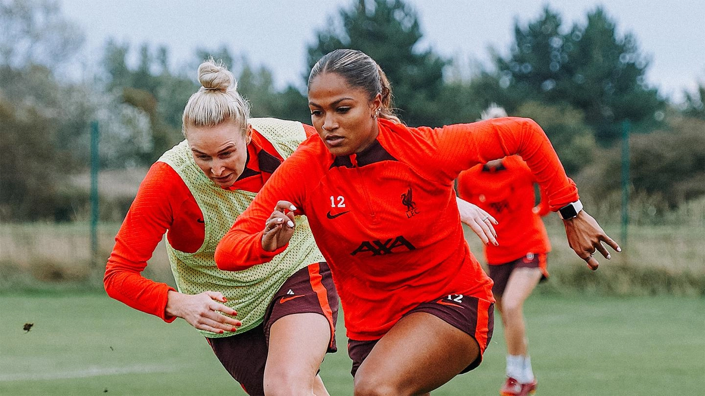 Photos: LFC Women prepare for WSL trip to Tottenham