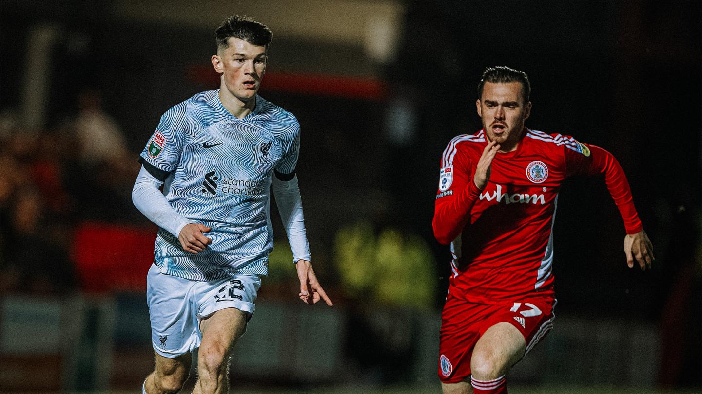 Liverpool FC — Calvin Ramsay Scores As U21s Edged Out 3-2 By Accrington