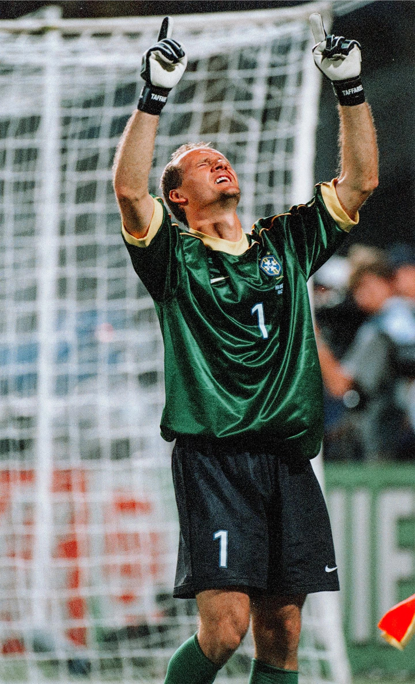 Taffarel was Brazil's hero in the '98 semi-final - but France would prevail in the final