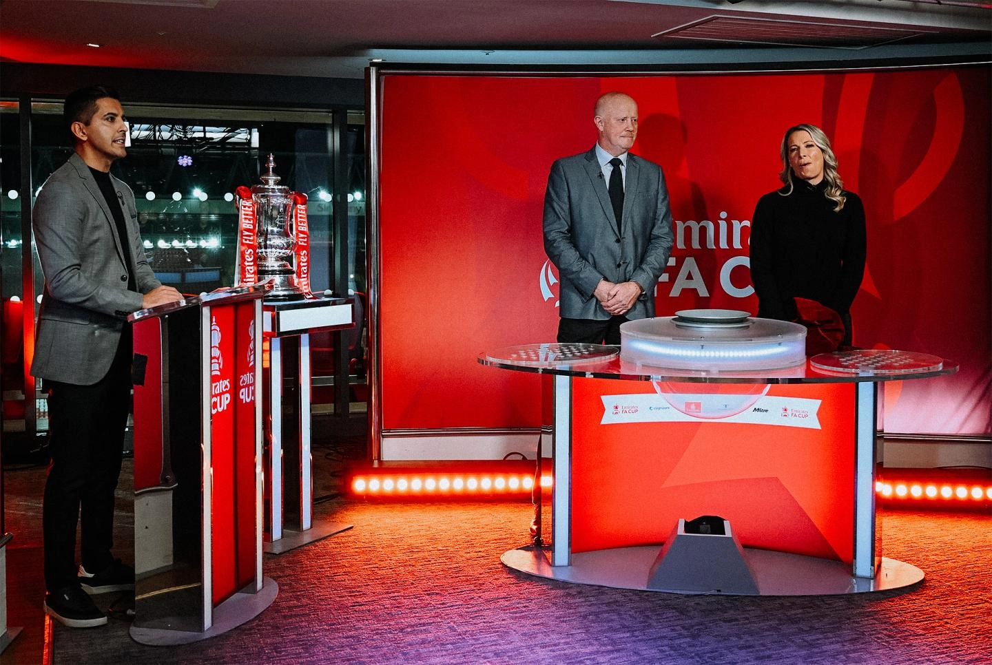 In photos Anfield hosts FA Cup thirdround draw Liverpool FC