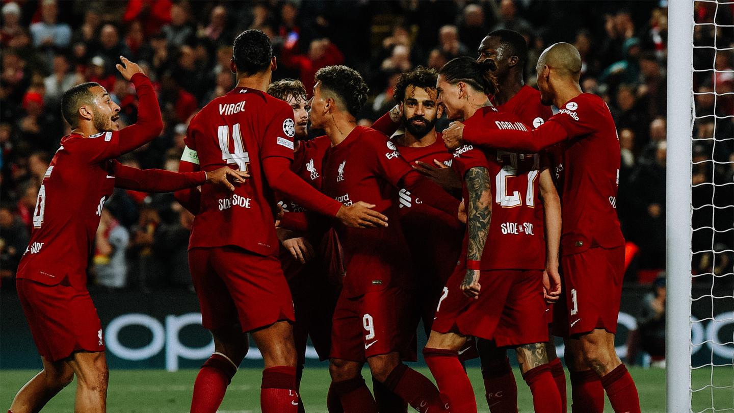 Champions League: Liverpool faz 7 a 1, e Napoli vence novamente