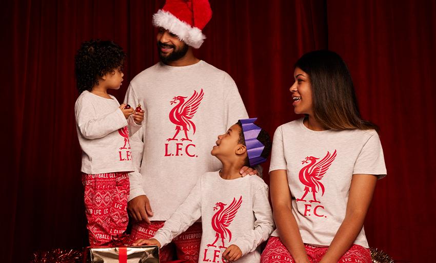 Get your LFC family pyjamas for Christmas Liverpool FC