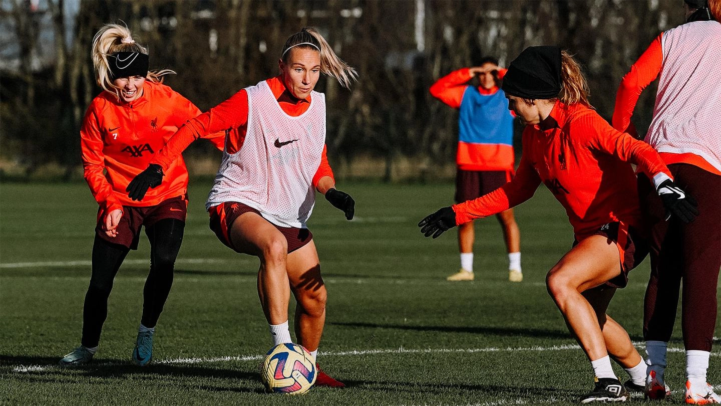 Training photos: LFC Women prepare for Man City cup clash