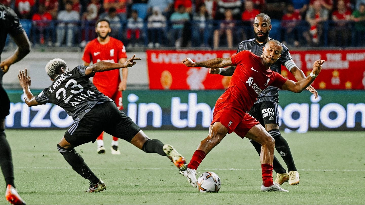 Photos: Liverpool's Dubai Super Cup opener v Lyon